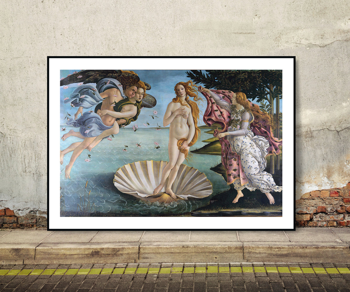 Sandro Botticelli, The Birth of Venus (1480s)