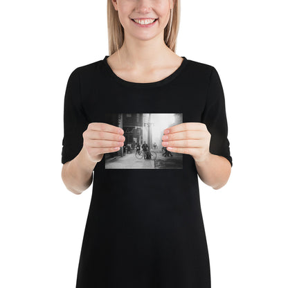 Photo paper poster – Child labor, old street photo by Lewis Hine (c 1910)