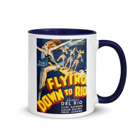 Mug with Color Inside – Flying Down to Rio film poster (1933)